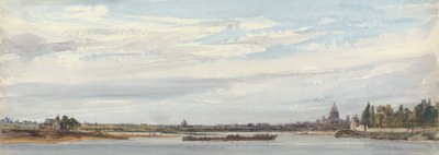 Blick auf Paris von Charenton von William Callow