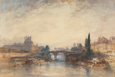 Ansicht der Pont Royal von William Callow