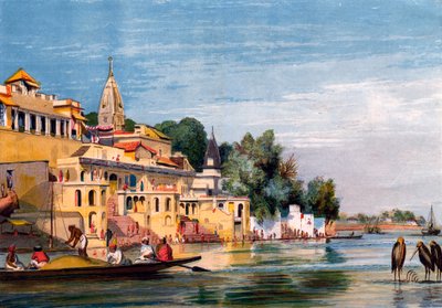 Cawnpore am Ganges, Indien, 1857 von William Carpenter