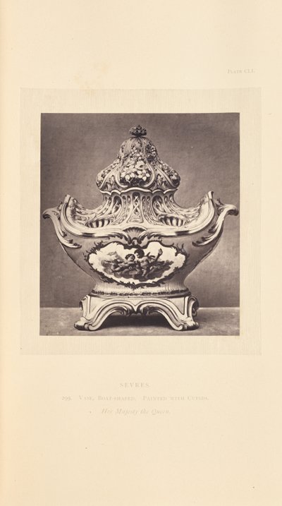Vase und Deckel von William Chaffers