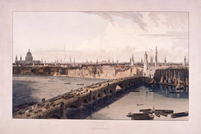 London Bridge von William Daniell