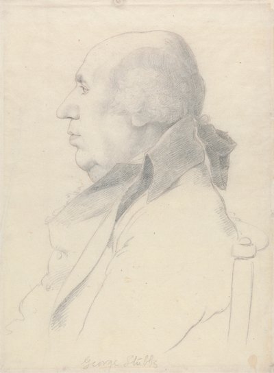 Porträt von George Stubbs von William Daniell