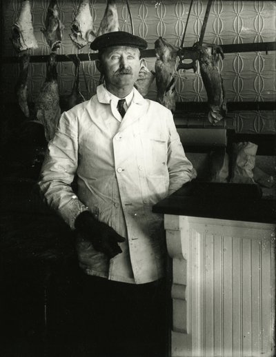 Metzger, ca. 1910-21 von William Davis Hassler
