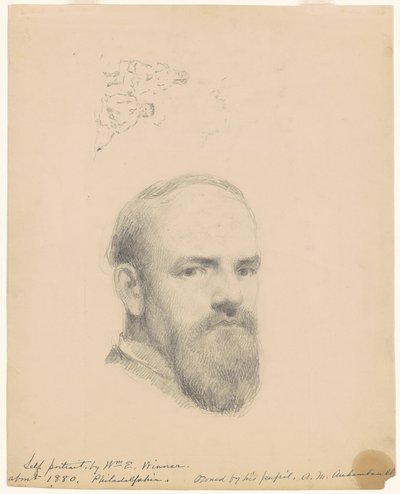 Selbstporträt [recto] von William E. Winner