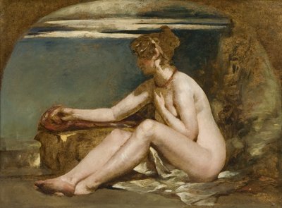 Sitzender Akt von William Etty