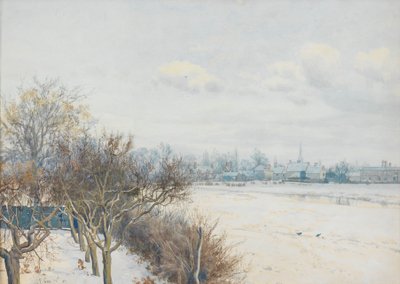 Winter im Ouse-Tal, 1891 von William Fraser Garden