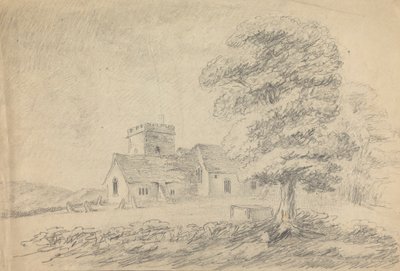 Ansicht der Kirche von Boldre von William Gilpin