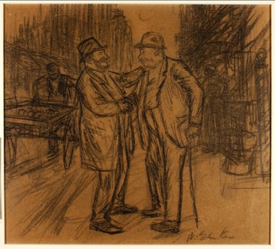 New York, East Side von William Glackens