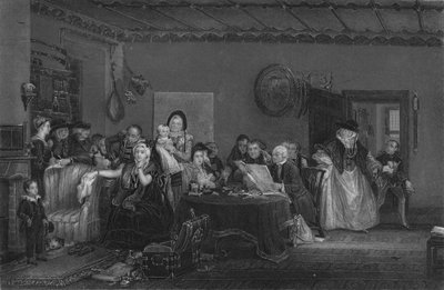 Das Testament lesen, um 1820 von William Greatbach