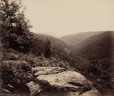 Klippenansicht, Gipfel der Alleghenies von William H. Rau