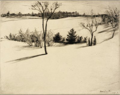 Silhouette (21) von William Harry Warren Bicknell