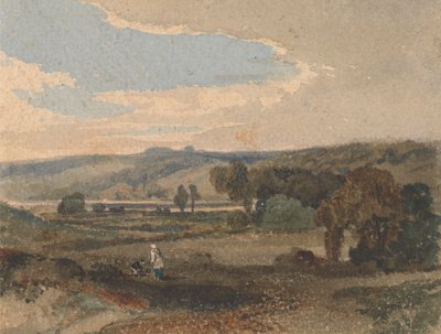 Walisische Landschaft von William Havell