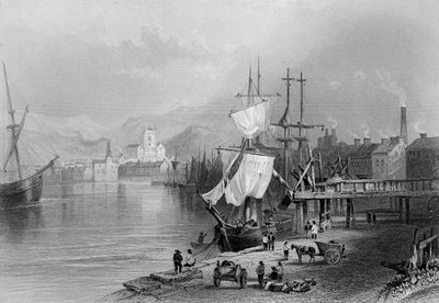 Workington, ca. 1840-50 von William Henry Bartlett