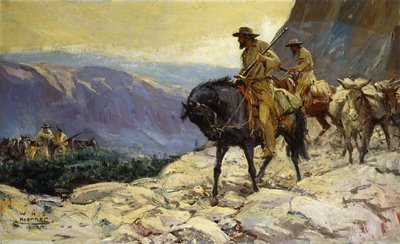 Jäger und Packmulis von William Henry Dethlef Koerner