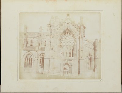 Melrose Abbey von William Henry Fox Talbot