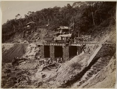 Ohne Titel (Eisenbahnbau) von William Henry Fox Talbot