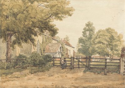 Aldenham Kirche von William Henry Hunt