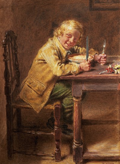 Weihnachtspastete von William Henry Hunt