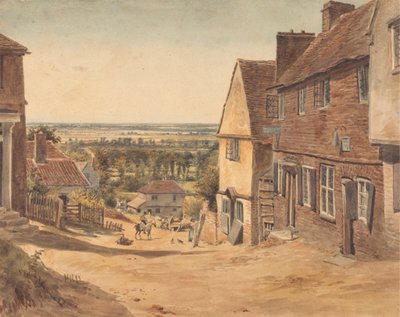 Dagnall Lane, St. Albans von William Henry Hunt