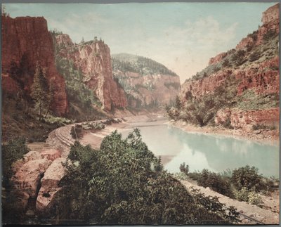 Echo-Klippen, Grand River Canyon, 1890er von William Henry Jackson