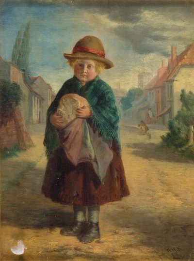 Der kleine Bote, 1858 von William Henry Knight