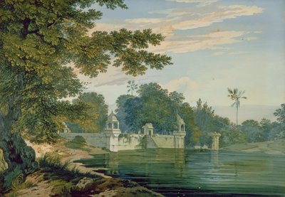 Eine Ansicht in der Nähe von Agra, um 1780 von William Hodges
