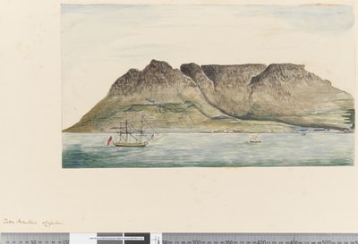 Seite 12 Tafelberg, Kapstadt von William Hodges