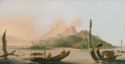 Tahiti: Südostkurs 1773 von William Hodges
