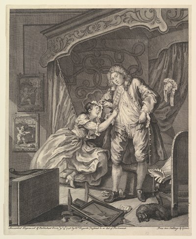 Nach, 15. Dezember 1736 von William Hogarth