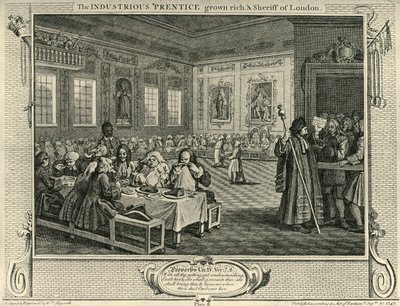 Stadtfest, 1747, 1925 von William Hogarth