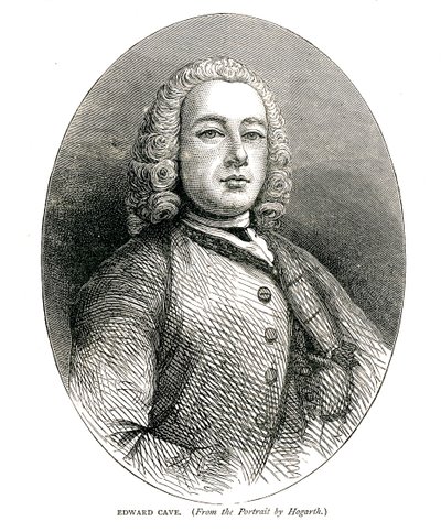 Edward Cave von William Hogarth