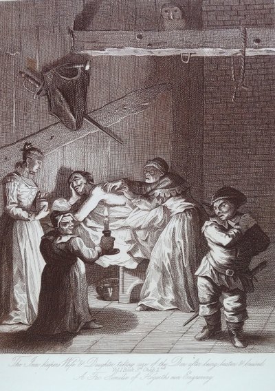 Gravur von William Hogarth von William Hogarth