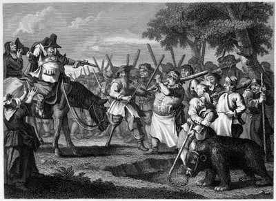 Hudibras Erstes Abenteuer von William Hogarth