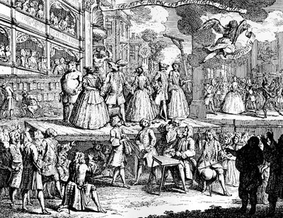 Wenn Musikzauber Herzen fesseln kann, 1730 von William Hogarth