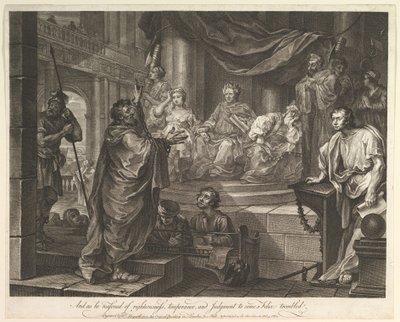 Paulus vor Felix von William Hogarth