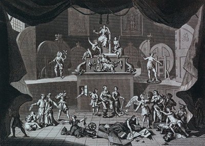 Die Lotterie von William Hogarth