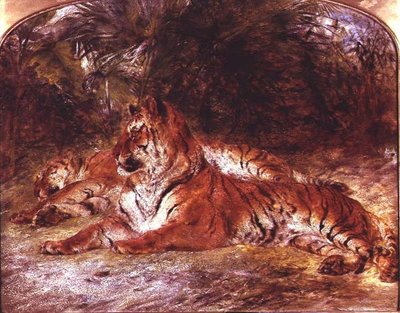 Tiger von William Huggins