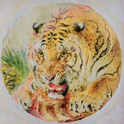Tigerkopf von William Huggins