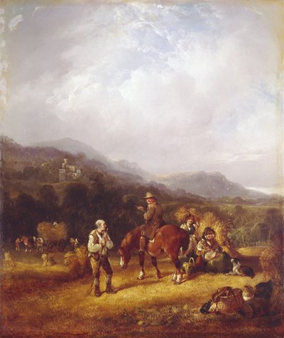 Die Weizenernte von William I Shayer