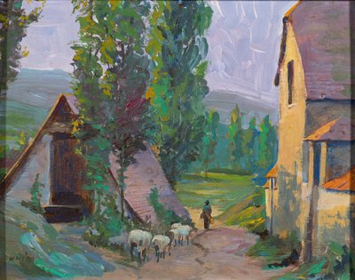 Abendweide von William Ireland