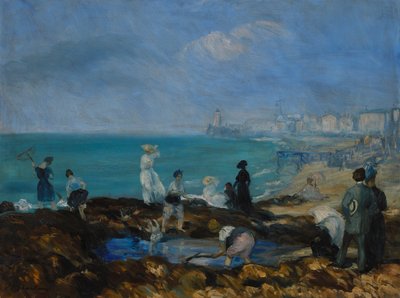 Strand von Dieppe von William James Glackens