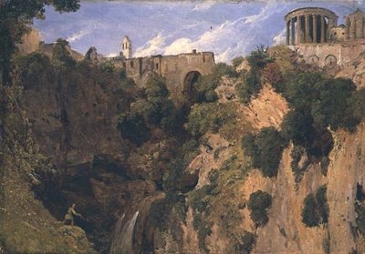 Tempel der Sibylle, Tivoli von William James Linton