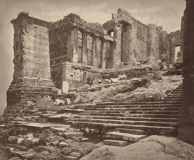 Propyläen von Südwesten von William James Stillman