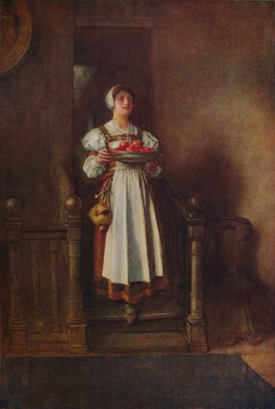 Eine Magd des Hostels, um 1800 von William John Wainwright