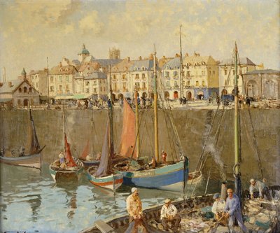 Der Quai, Dieppe von William Lee Hankey