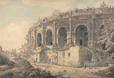 Das Amphitheater von Nimes von William Marlow