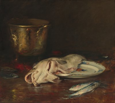 Ein englischer Kabeljau von William Merritt Chase