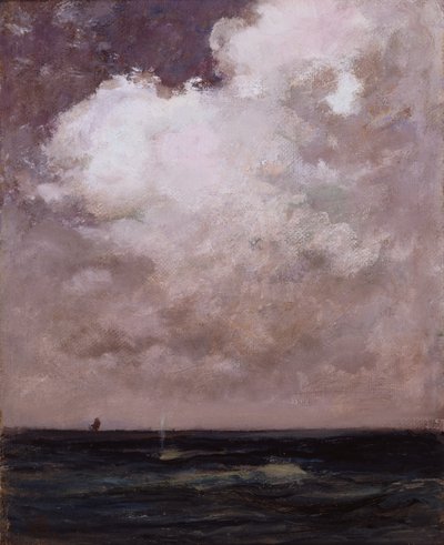Der spritzende Wal von William Morris Hunt