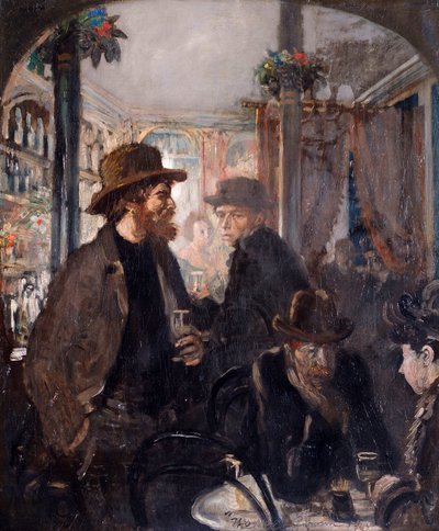 Das Nell Gwynne Public House, 1906 von William Orpen