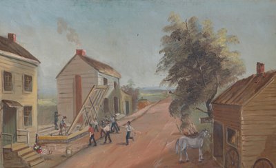 Hausbau, 1870er Jahre von William P. Chappel